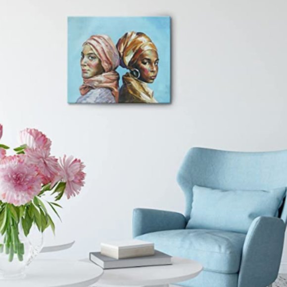 American Multi-Ethnic Woman canvas art - Picture 2 of 2